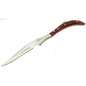 6" Mini wood handle thin folding knife