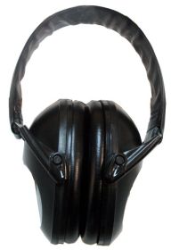 Black Earmuff Hearing Protector 27 SNR