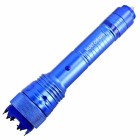 Hunt-Down High Powered Tactical Blue Flashlight Self Defence Stun Gun