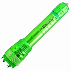 Hunt-Down High Powered Tactical Green Flashlight Self Defence Stun Gun