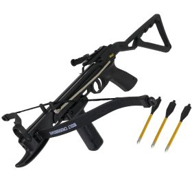 Man Kung Crossbows The Seeker Recurve Full Stock Pistol Grip 80 lb Hunt Crossbow
