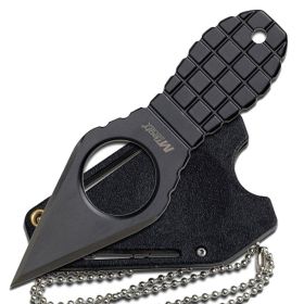 MTech 4.25" Stainless Steel Small Hunting Tactical Knife Grenade Style Handle