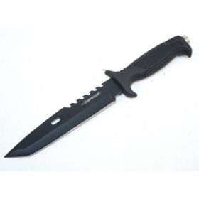 13" Tactical Hunting Knife Carbon Steel With Sheath
