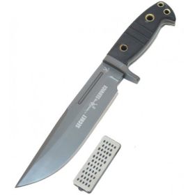 13" Hunting Knife w/ Blade Sharpener Stainless Steel